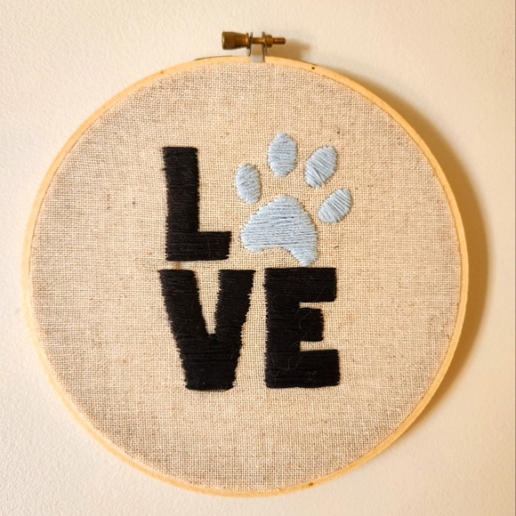 Embroidery Hoop Art Wall Decor - Picture 2 of 2